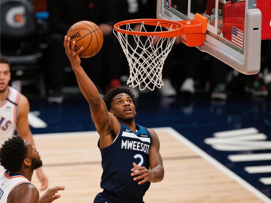 爱德华兹的三分空心入网，是这次进攻的完美